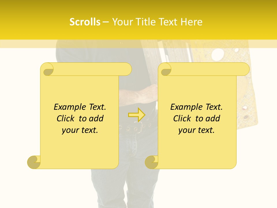 Worker Service Journeyman PowerPoint Template