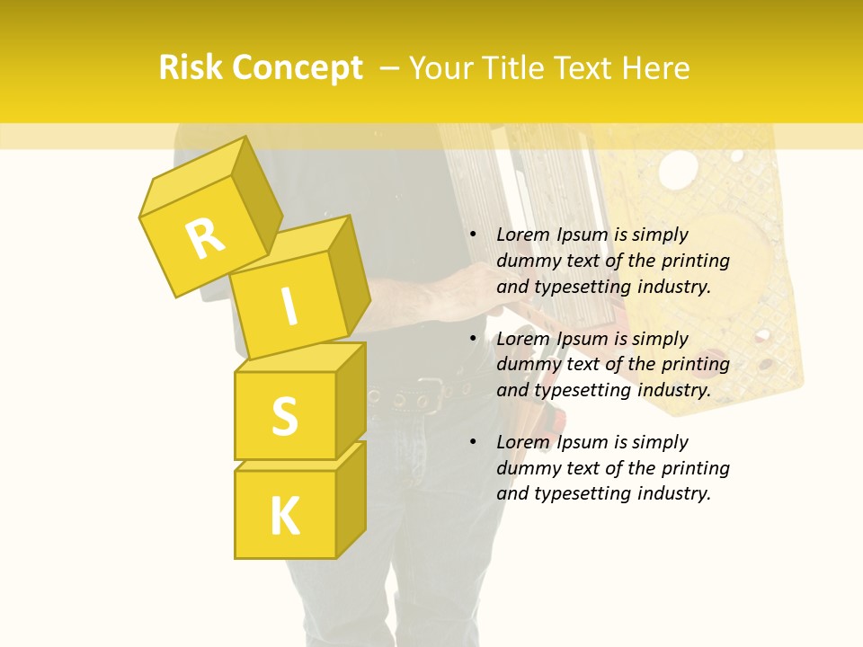 Worker Service Journeyman PowerPoint Template