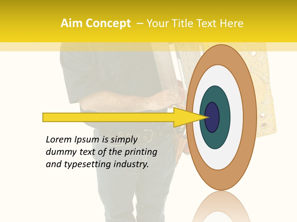 Worker Service Journeyman PowerPoint Template