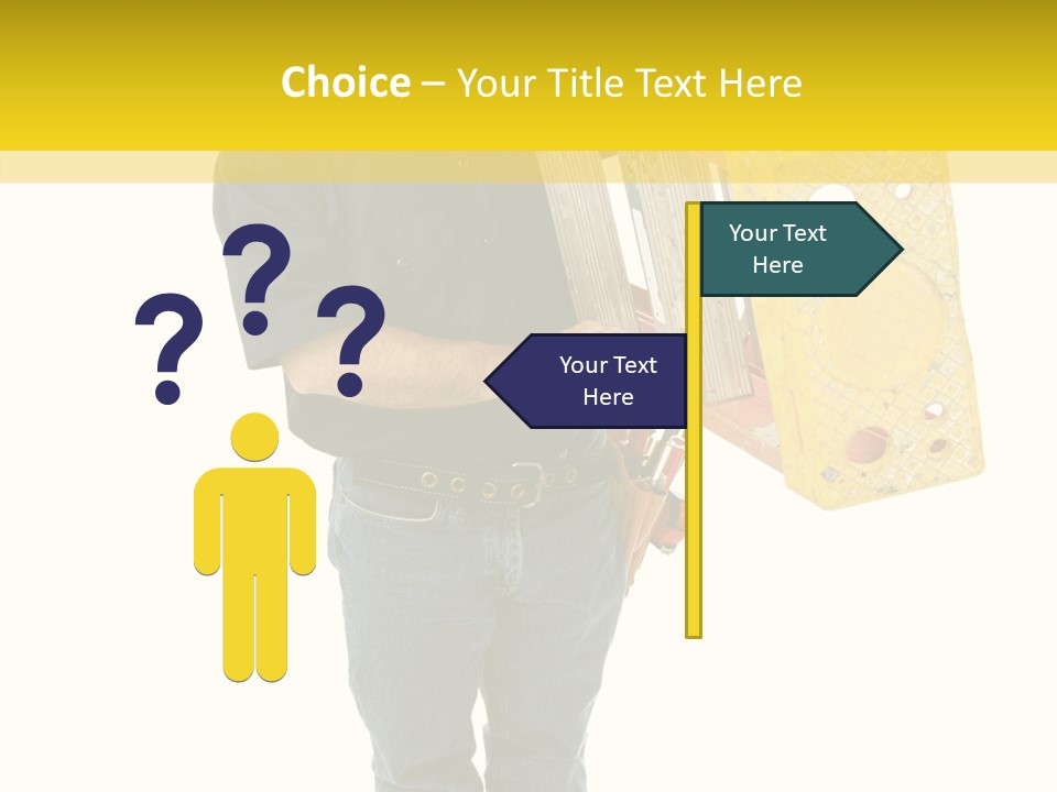 Worker Service Journeyman PowerPoint Template