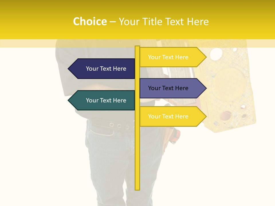 Worker Service Journeyman PowerPoint Template