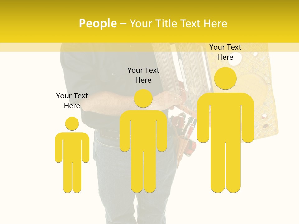 Worker Service Journeyman PowerPoint Template