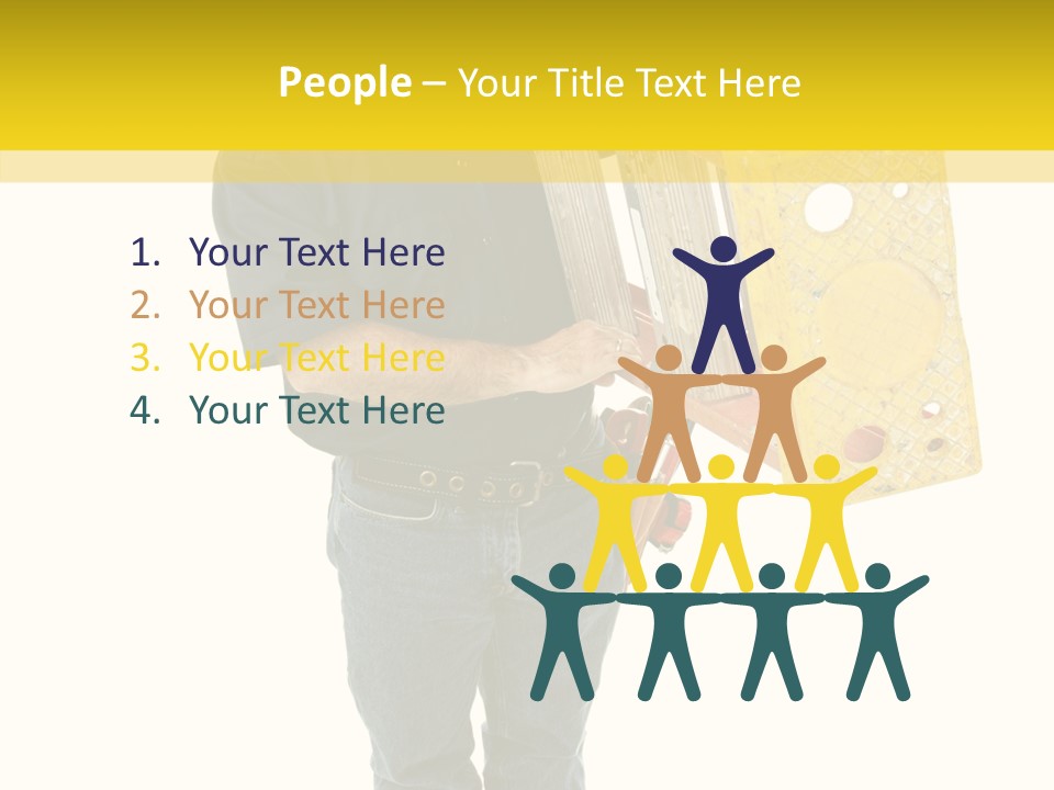 Worker Service Journeyman PowerPoint Template