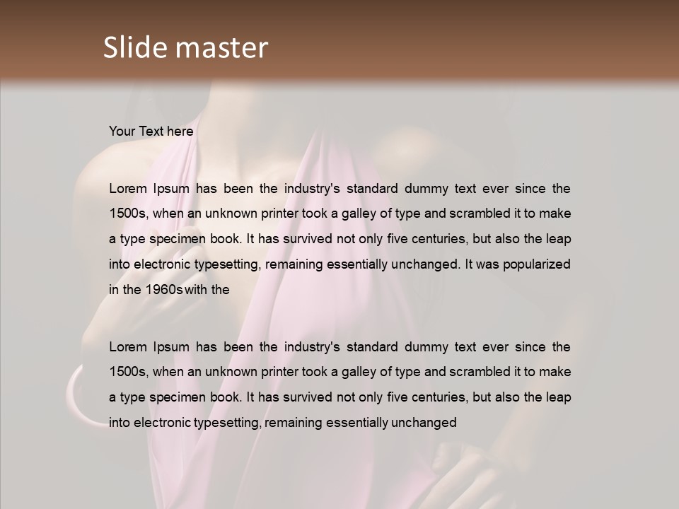 Office Conference Character PowerPoint Template