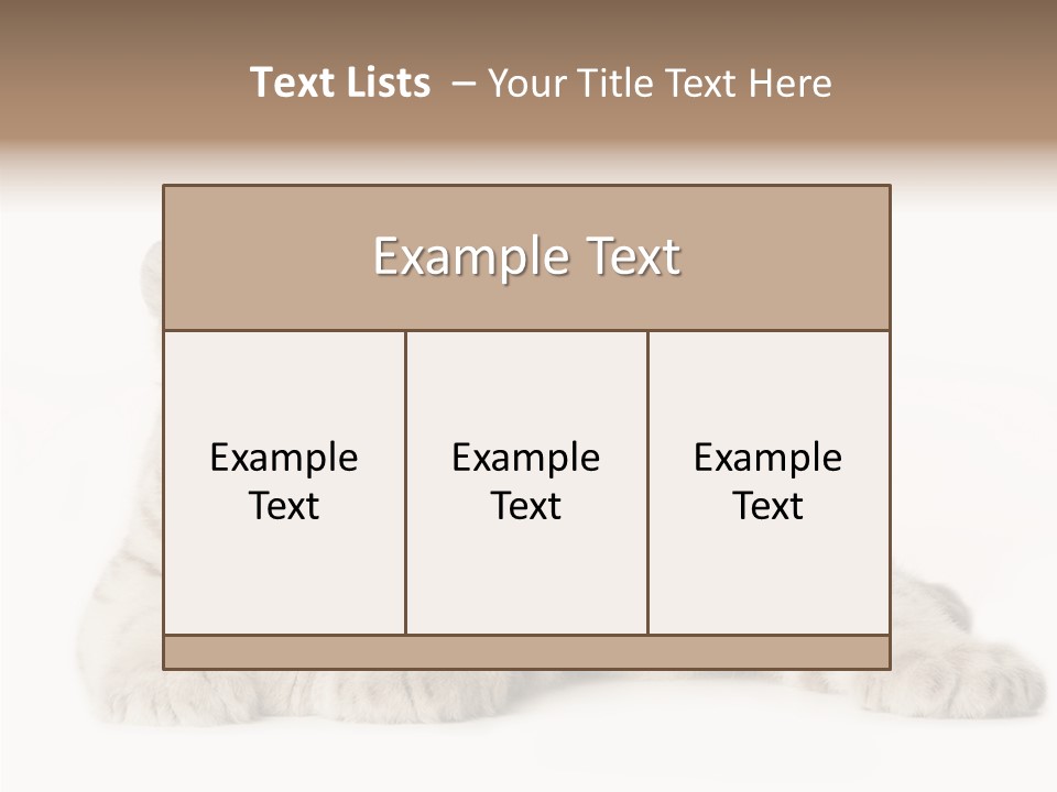Whisker Young Big PowerPoint Template