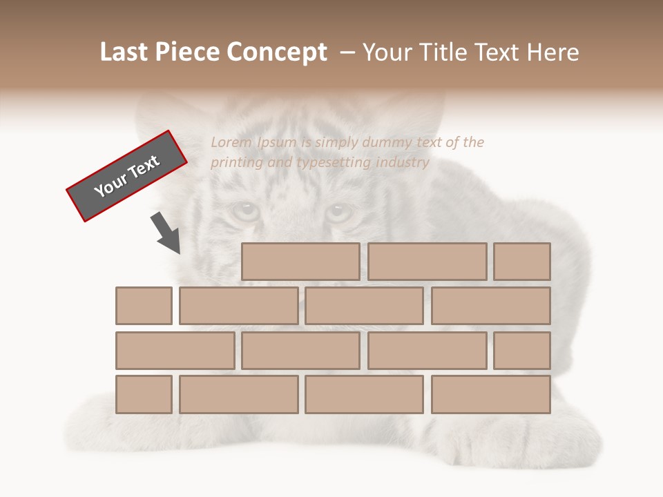 Tiger Wild Predator PowerPoint Template