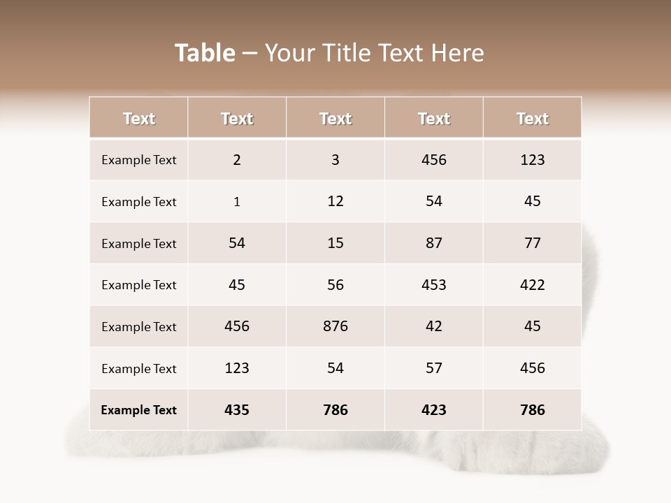 Tiger Wild Predator PowerPoint Template
