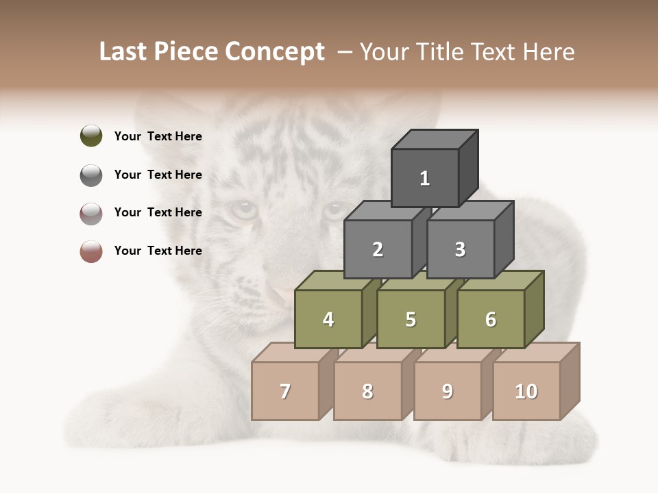 Tiger Wild Predator PowerPoint Template