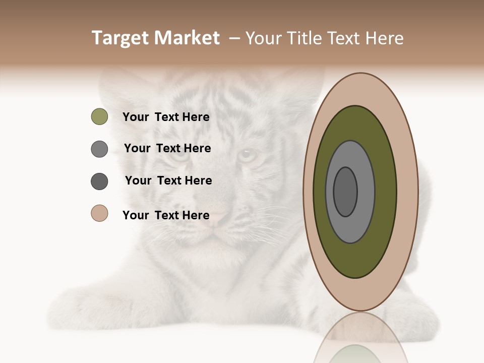Tiger Wild Predator PowerPoint Template