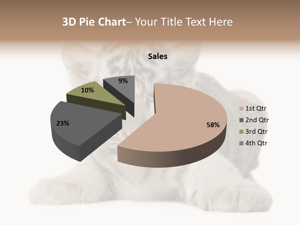 Tiger Wild Predator PowerPoint Template