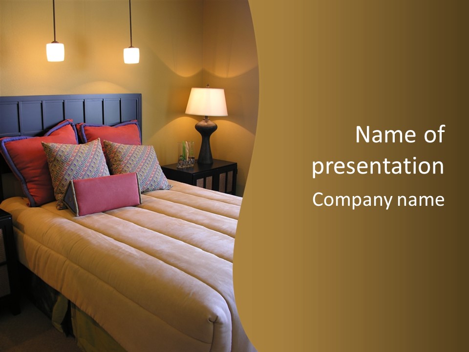 Interior Style Home PowerPoint Template