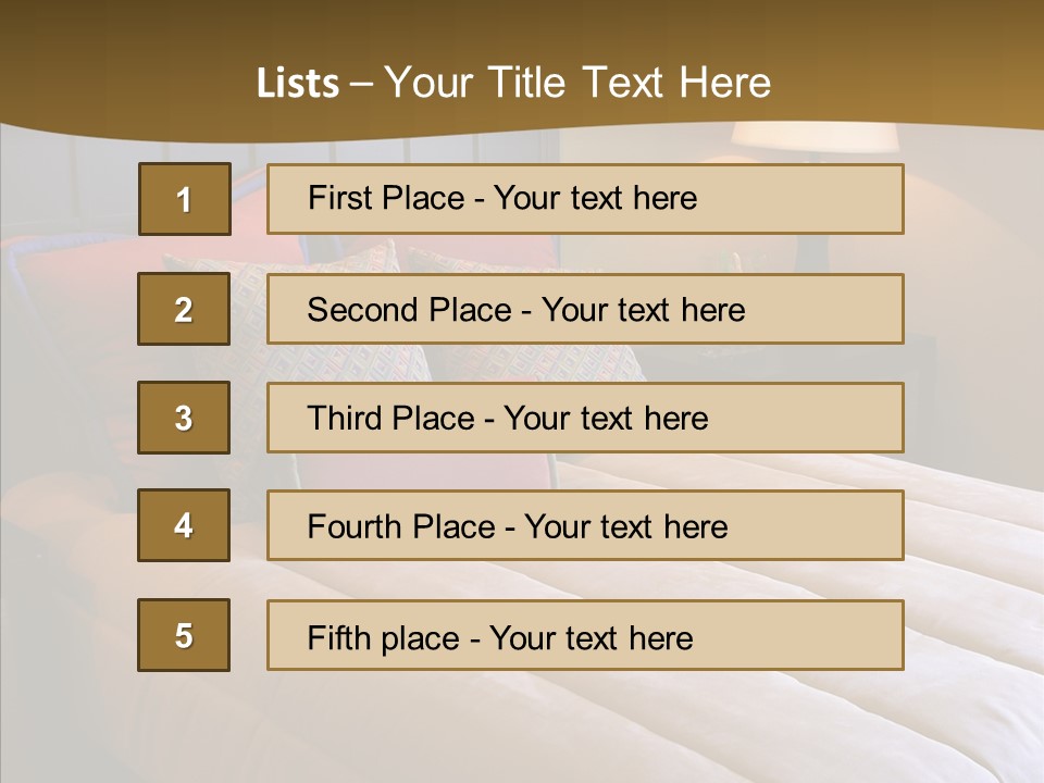Interior Style Home PowerPoint Template