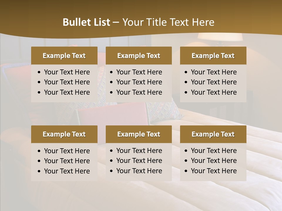 Interior Style Home PowerPoint Template