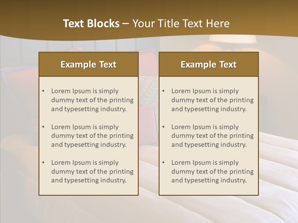 Interior Style Home PowerPoint Template