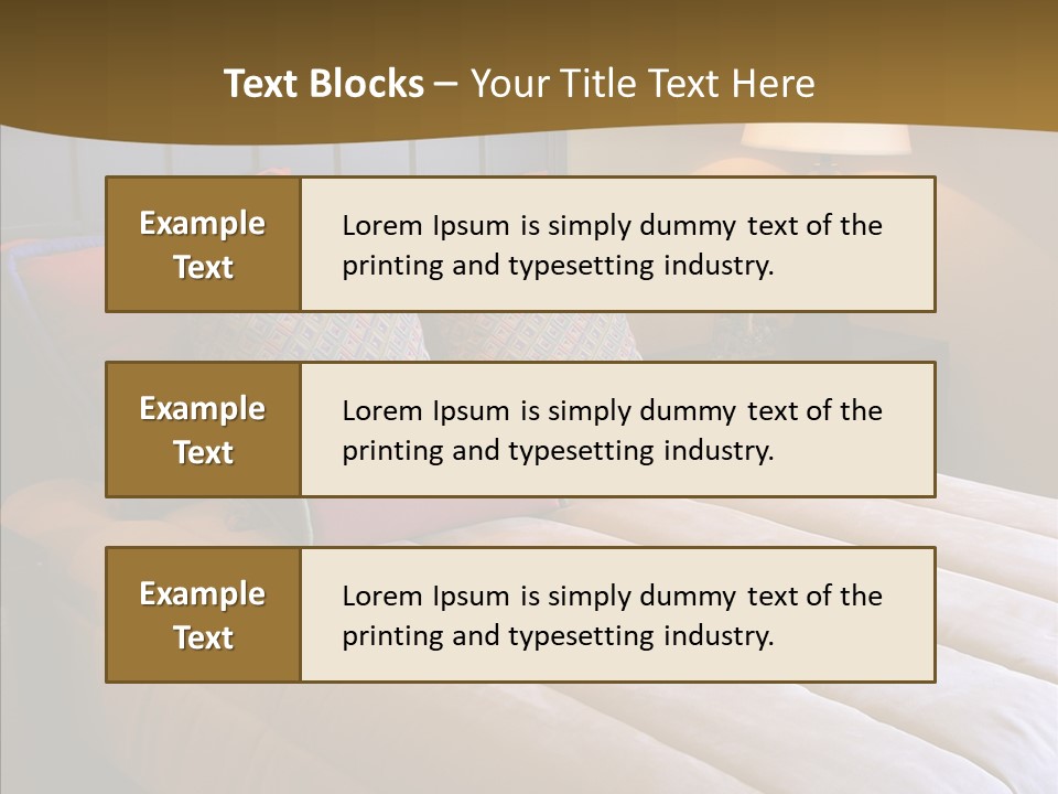 Interior Style Home PowerPoint Template