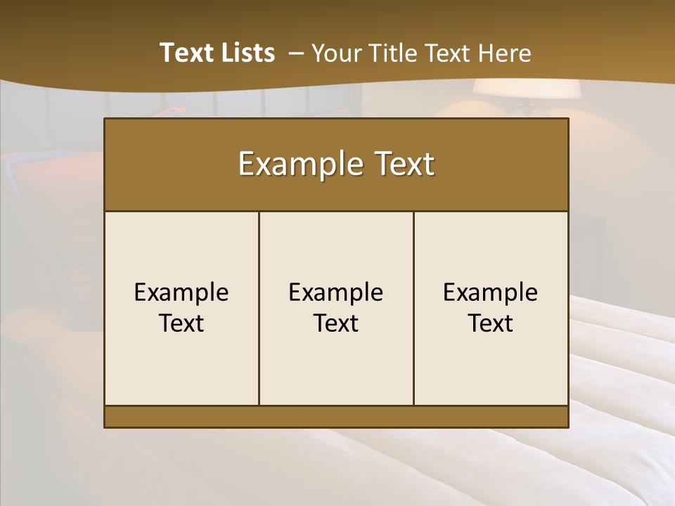 Interior Style Home PowerPoint Template
