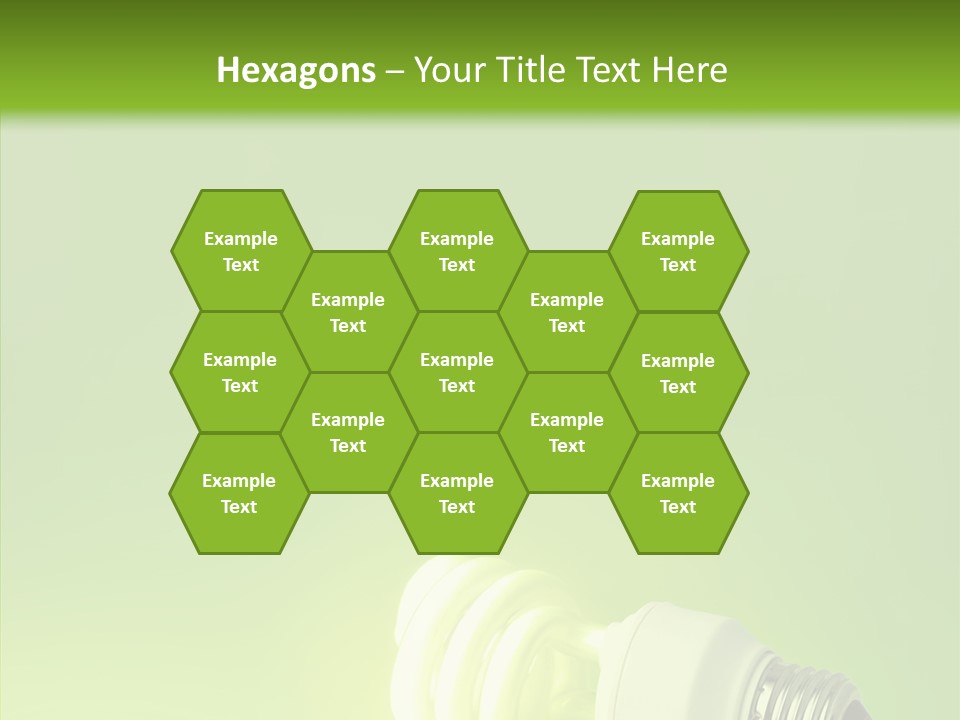 Beautiful Abstract Lightbulb PowerPoint Template