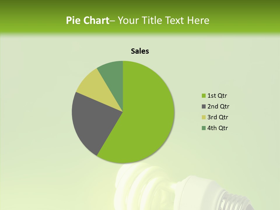 Beautiful Abstract Lightbulb PowerPoint Template