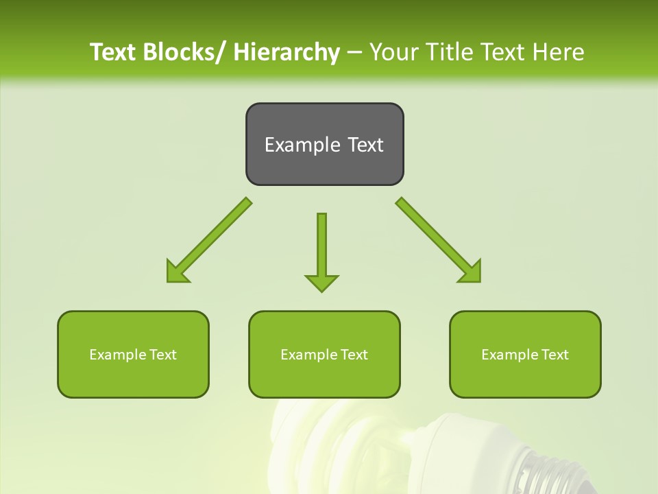 Beautiful Abstract Lightbulb PowerPoint Template