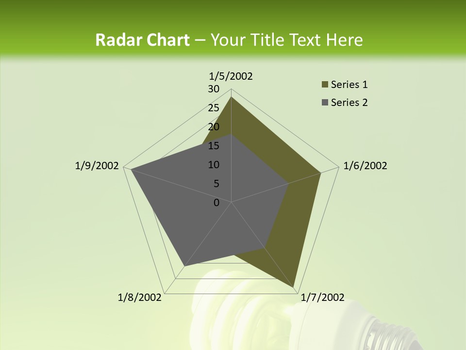 Beautiful Abstract Lightbulb PowerPoint Template