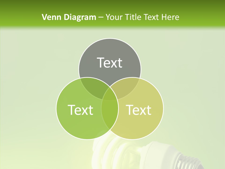 Beautiful Abstract Lightbulb PowerPoint Template