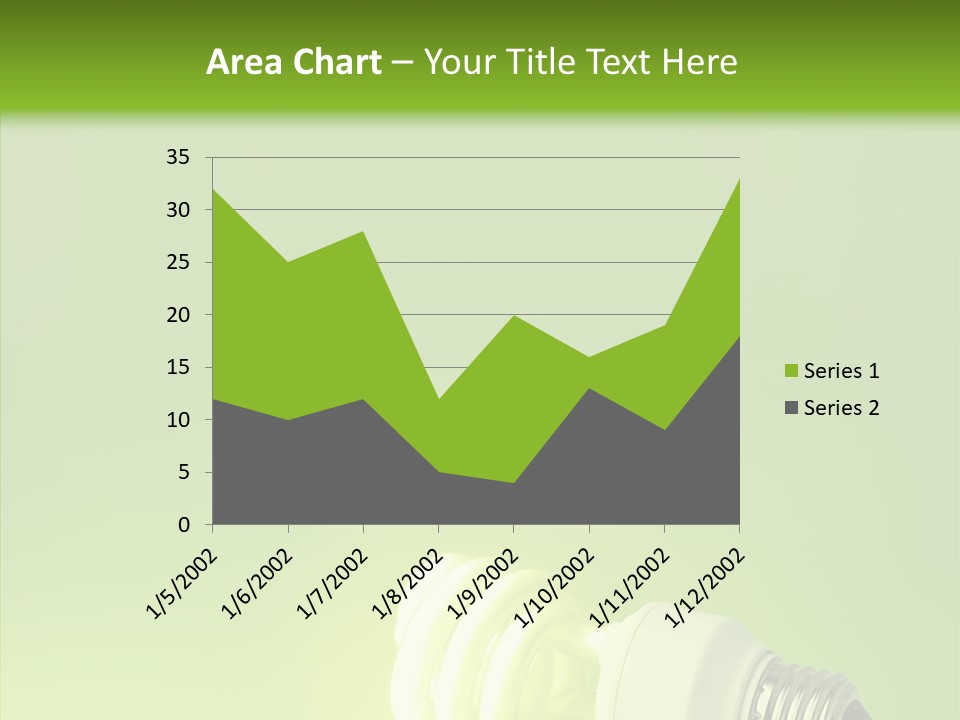 Beautiful Abstract Lightbulb PowerPoint Template