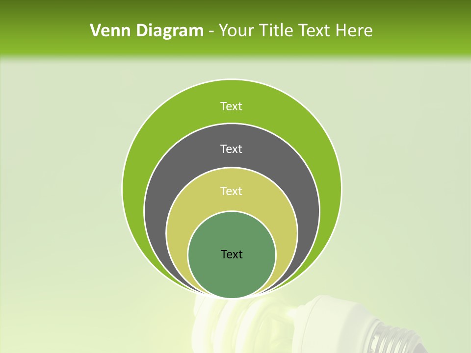 Beautiful Abstract Lightbulb PowerPoint Template