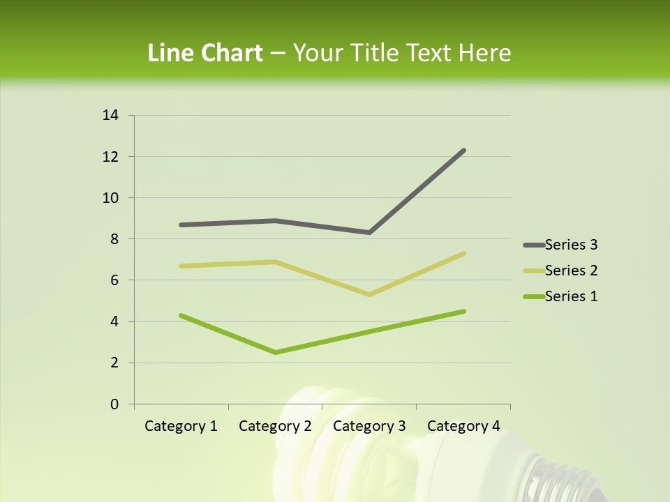 Beautiful Abstract Lightbulb PowerPoint Template