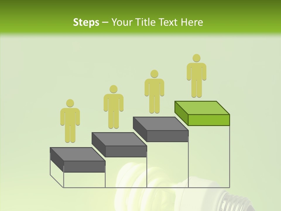 Beautiful Abstract Lightbulb PowerPoint Template