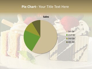 Desert Gourmet Sweet PowerPoint Template