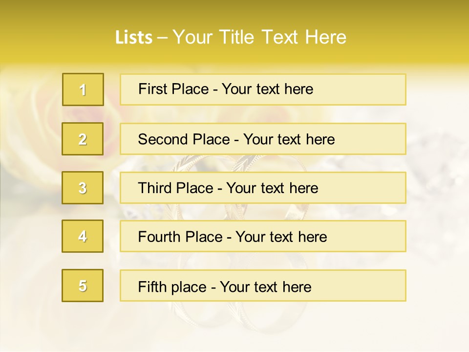 Life Symbolic Love PowerPoint Template