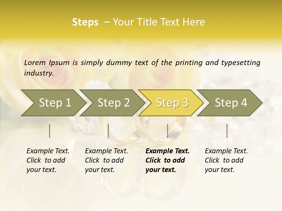 Life Symbolic Love PowerPoint Template