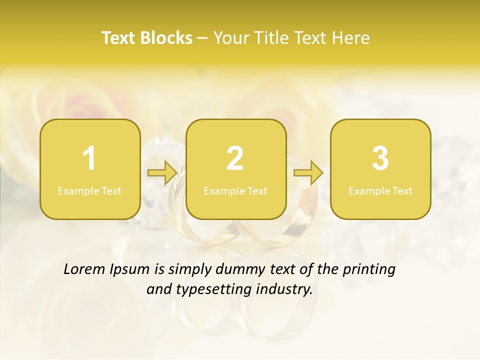 Life Symbolic Love PowerPoint Template