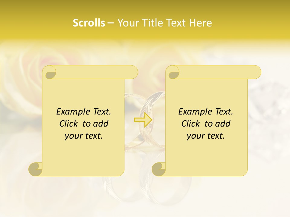Life Symbolic Love PowerPoint Template