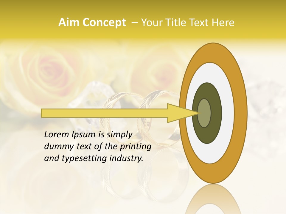 Life Symbolic Love PowerPoint Template