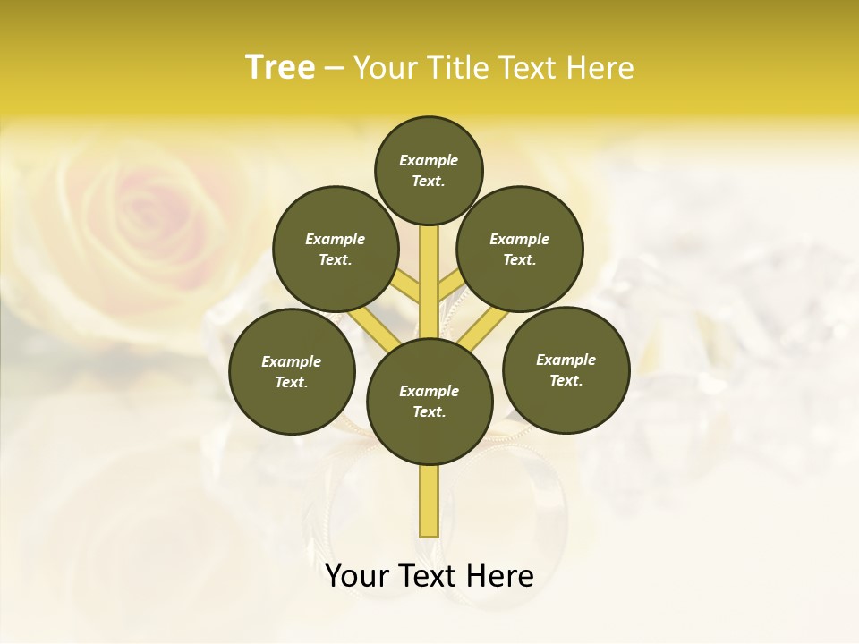 Life Symbolic Love PowerPoint Template