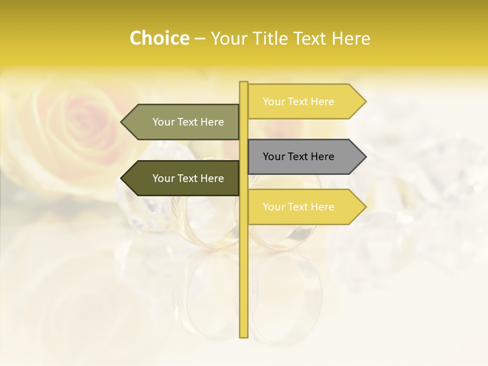 Life Symbolic Love PowerPoint Template