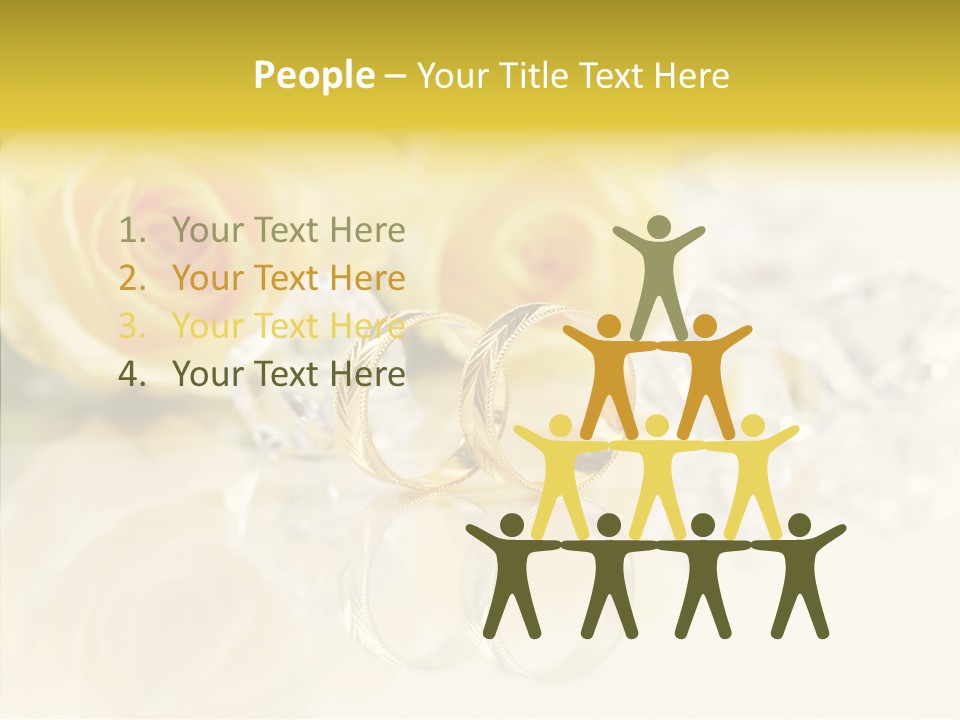 Life Symbolic Love PowerPoint Template