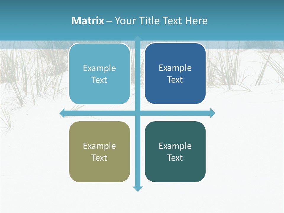 Vacation Blue Nature PowerPoint Template