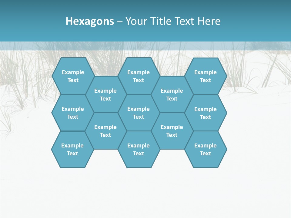 Vacation Blue Nature PowerPoint Template