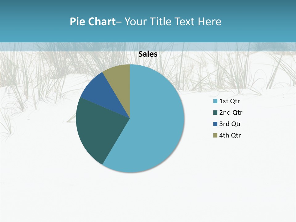 Vacation Blue Nature PowerPoint Template