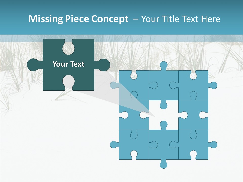 Vacation Blue Nature PowerPoint Template