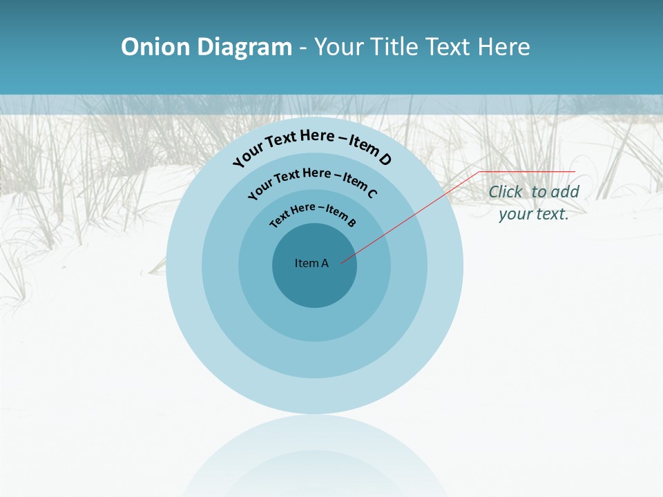 Vacation Blue Nature PowerPoint Template