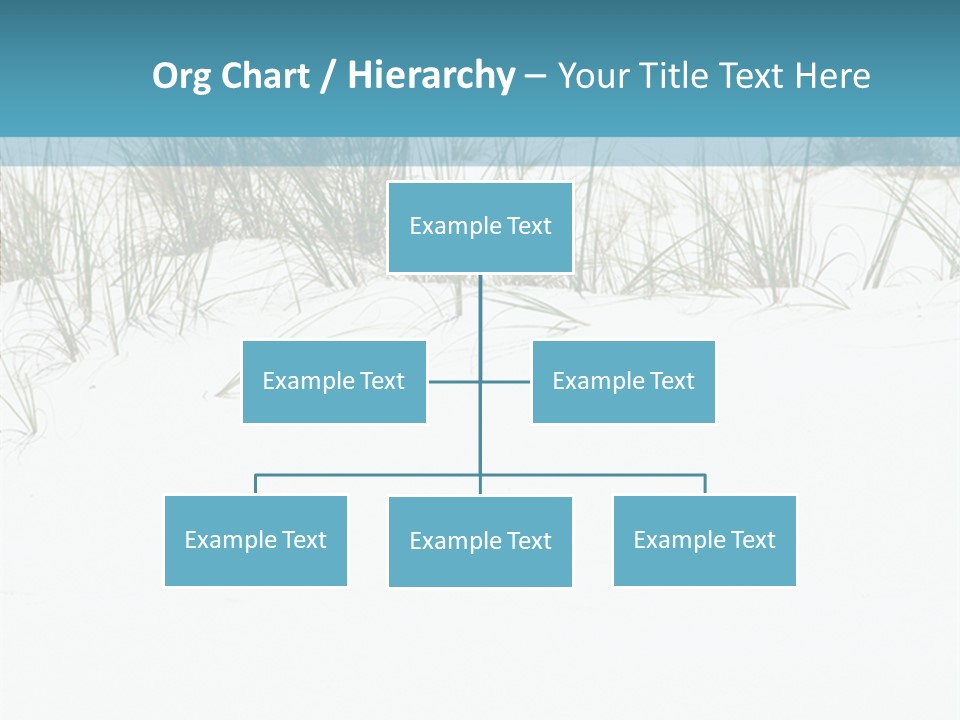 Vacation Blue Nature PowerPoint Template