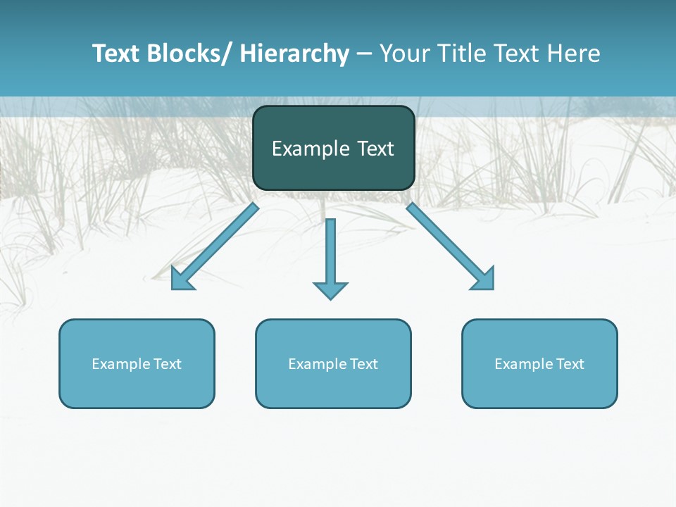 Vacation Blue Nature PowerPoint Template