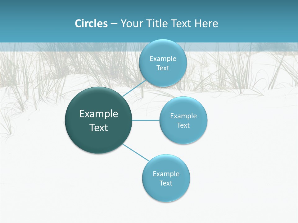 Vacation Blue Nature PowerPoint Template