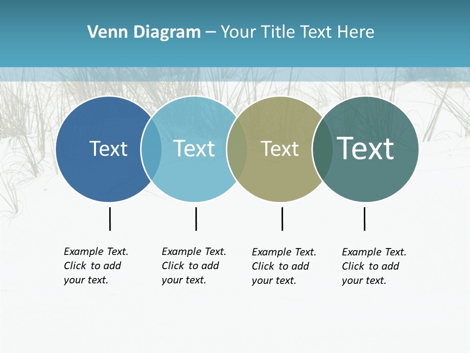 Vacation Blue Nature PowerPoint Template