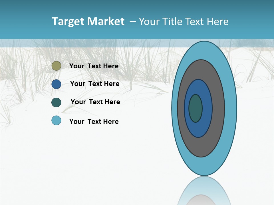 Vacation Blue Nature PowerPoint Template