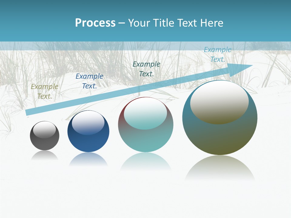 Vacation Blue Nature PowerPoint Template