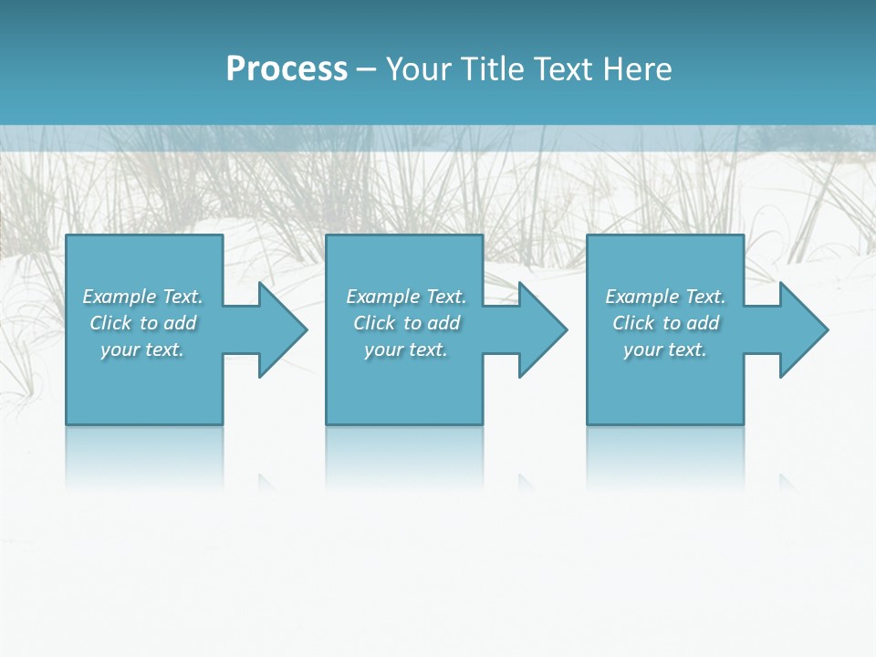 Vacation Blue Nature PowerPoint Template